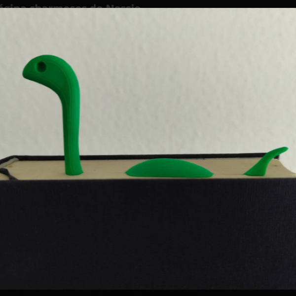 Marcadores de página do Nessie  - Modelo gratuito para impressão 3D